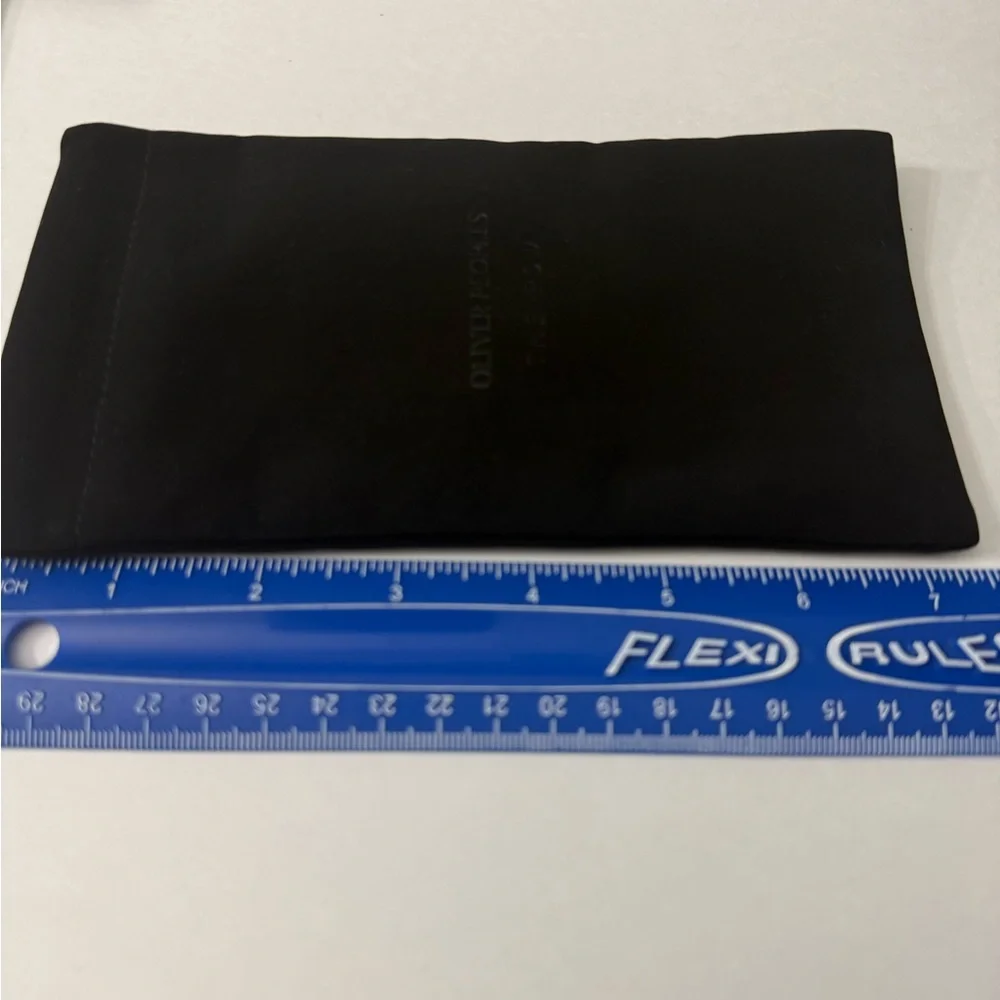 Oliver Peoples Black sunglasses case Eyewear Pouch Set